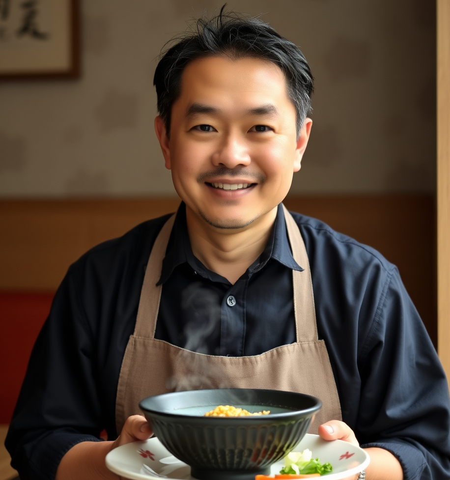 Hiroshi Tanaka, founder and head food critic, Japanese culinary expert with over 15 years of restaurant industry experience