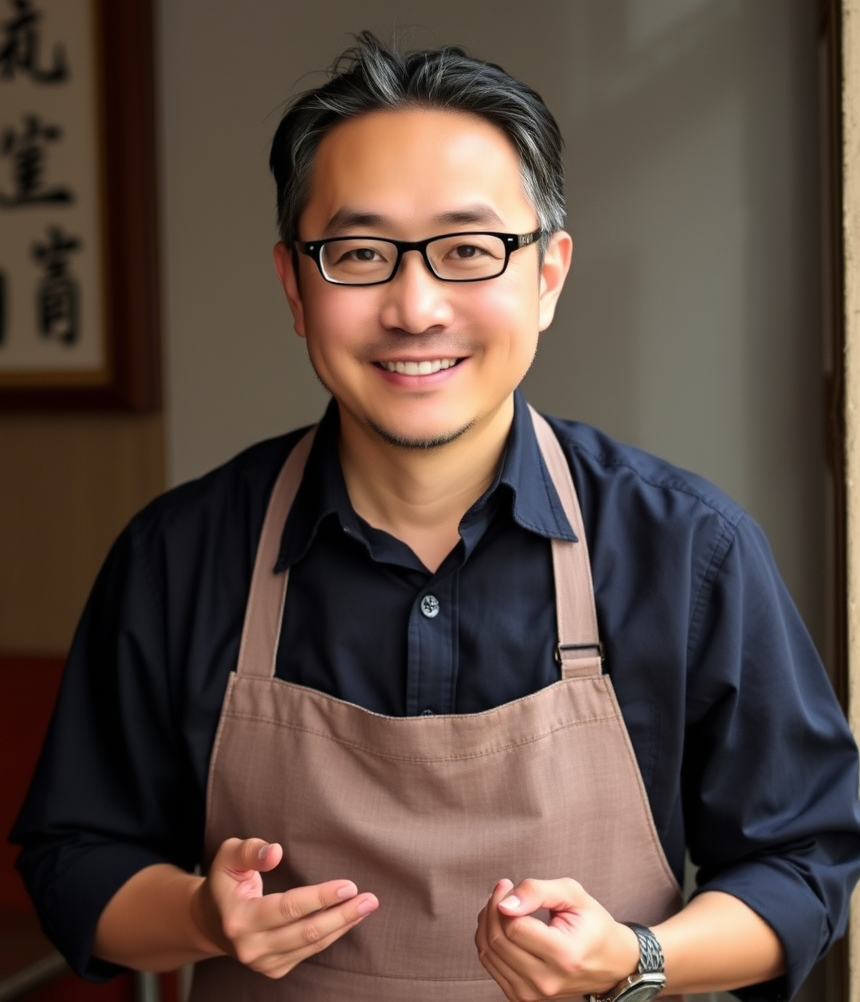 Kenji Yamamoto, local dining expert and restaurant liaison with extensive knowledge of Tokyo dining scene